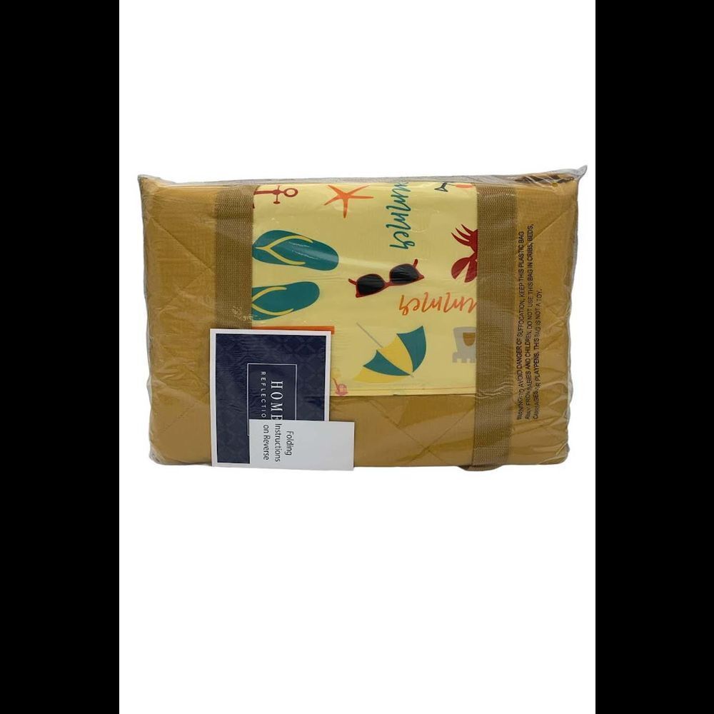 Home Reflections 60"x72" Water Repellent Outdoor Blanket